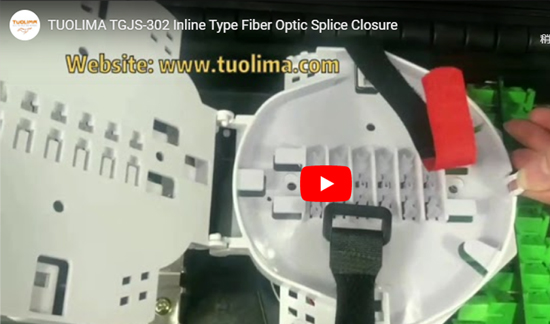 TGJS-302 Inline Type Fiber Optic Splice Closure