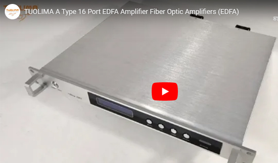 A Type 16 Port EDFA Amplifier Fiber Optic Amplifiers (EDFA)