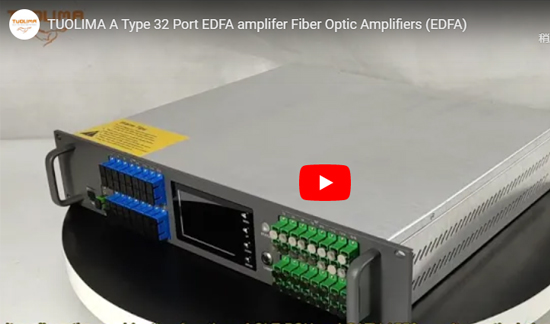 A Type 32 Port EDFA amplifer Fiber Optic Amplifiers (EDFA)