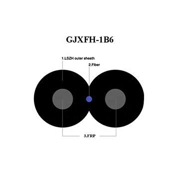 GJXFH-1B Fiber Optic Drop Cable-Round