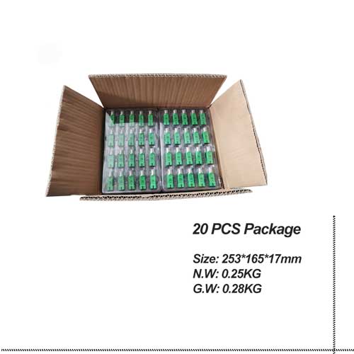 Packaging of TLMOR21030D FTTH Fiber Optic Receiver
