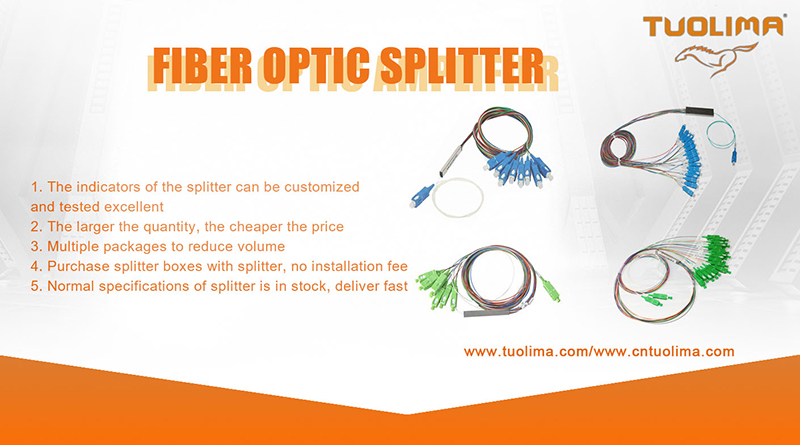 Fiber Optic Mini PLC Splitter