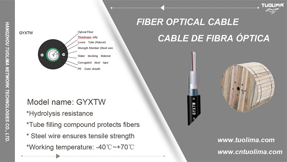 Fiber Optic Communication Cables - GYXTW
